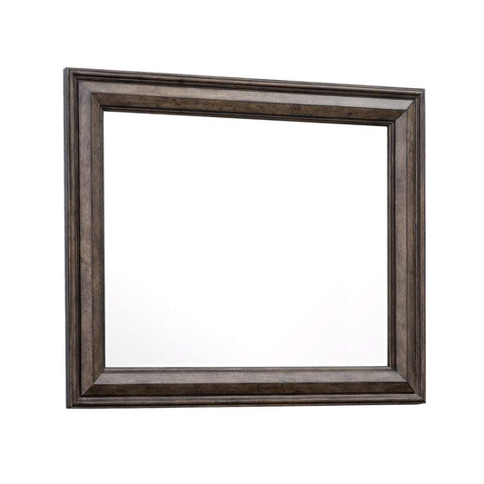 Pulaski - Woodbury Rectangular Mirror in Cowboy Boots Brown - P351110 veiw 2