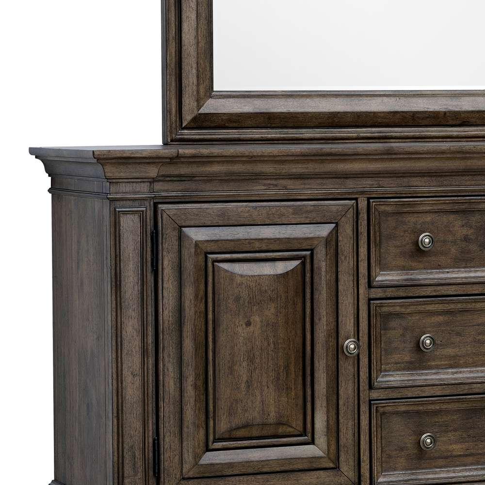 Pulaski - Woodbury Rectangular Mirror in Cowboy Boots Brown - P351110 veiw 6