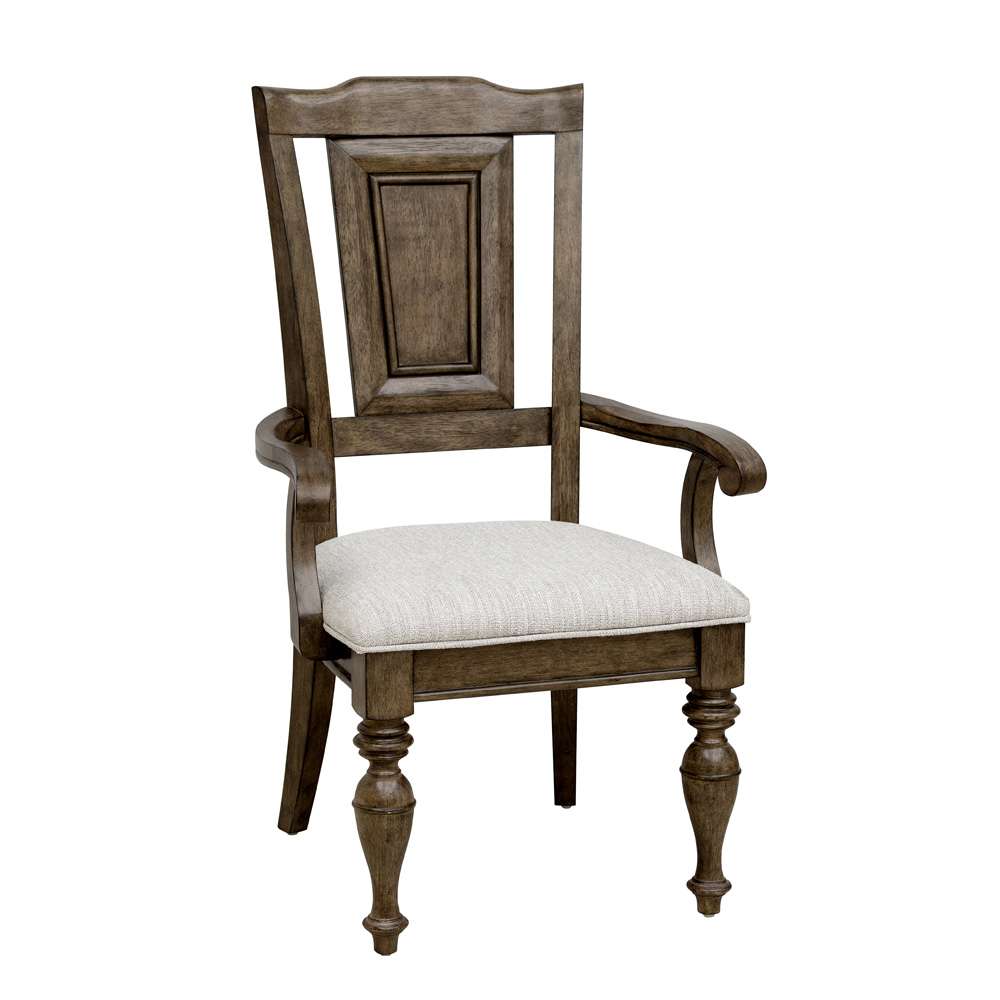 Pulaski - Woodbury Wooden Arm Chair in Cowboy Boots Brown - P351261_CLOSEOUT veiw 3