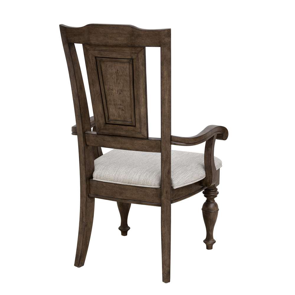 Pulaski - Woodbury Wooden Arm Chair in Cowboy Boots Brown - P351261_CLOSEOUT veiw 4