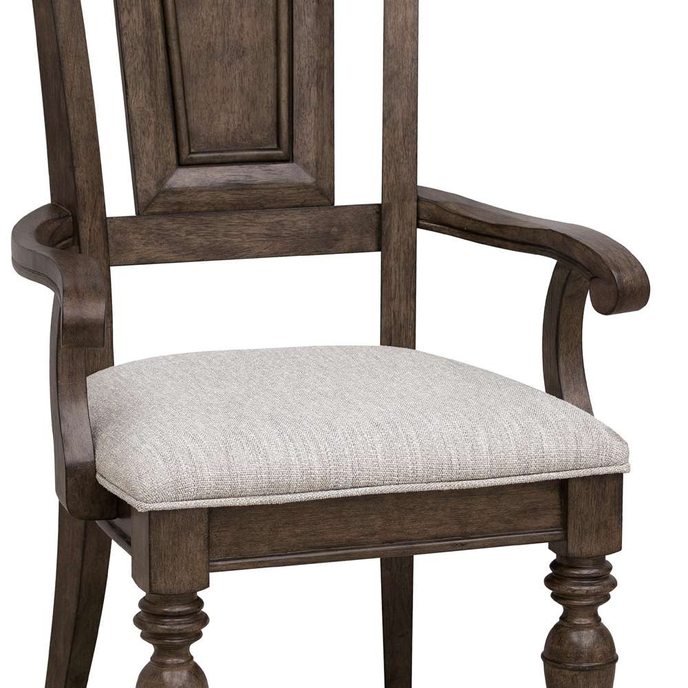 Pulaski - Woodbury Wooden Arm Chair in Cowboy Boots Brown - P351261_CLOSEOUT veiw 5