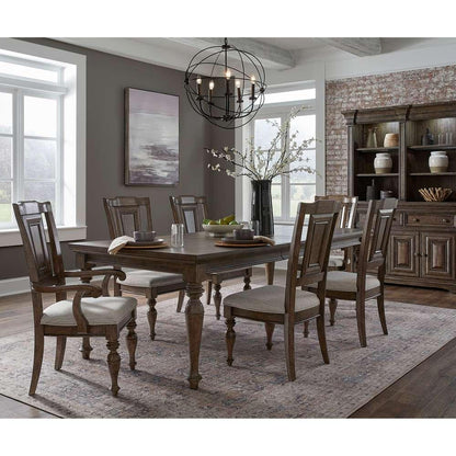 Pulaski - Woodbury Wooden Arm Chair in Cowboy Boots Brown - P351261_CLOSEOUT veiw 6