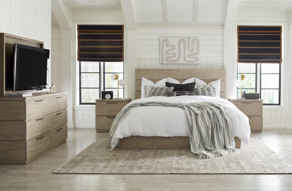 Rachael Ray - Milano Complete Queen Panel Bed - 9660-4105K veiw 10