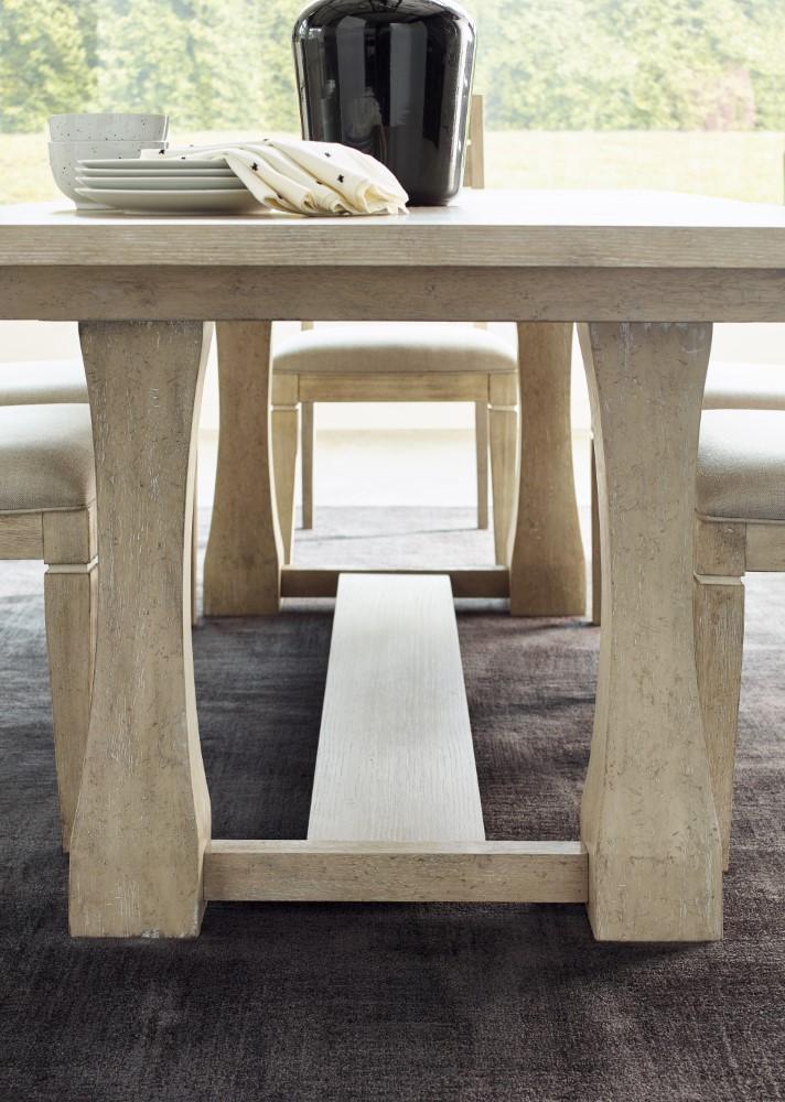 Rachael Ray - Milano Rectangular Trestle Table - 9660-622 veiw 9