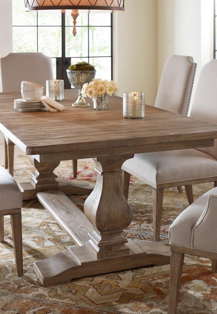 Rachael Ray - Monteverdi Complete Rectangular Trestle Table - 7515-622K veiw 7