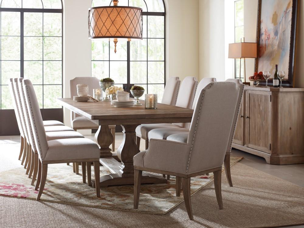 Rachael Ray - Monteverdi Complete Rectangular Trestle Table - 7515-622K veiw 9