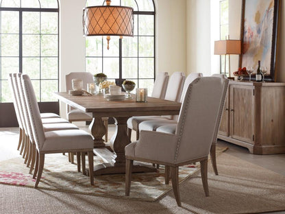 Rachael Ray - Monteverdi Complete Rectangular Trestle Table - 7515-622K veiw 9