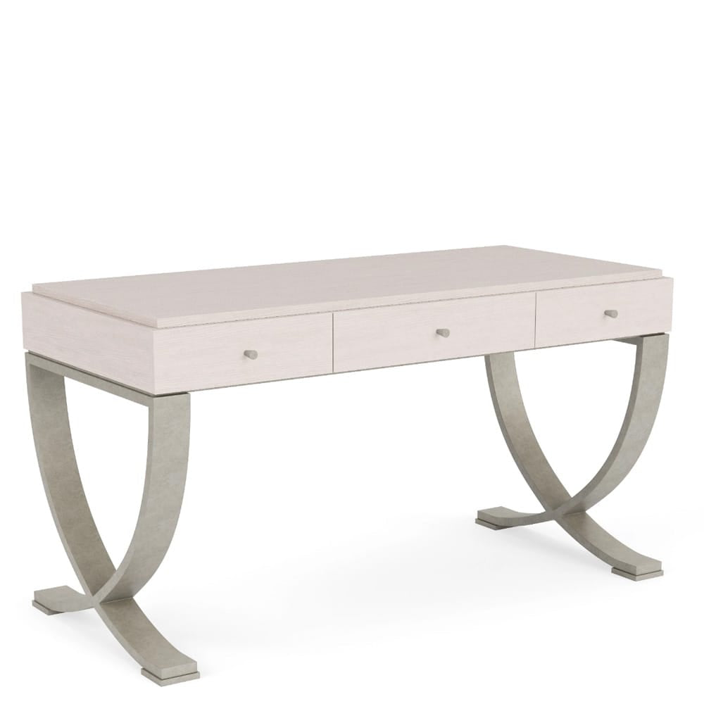 Riverside Furniture - Adeline - Writing Desk - Blanco - 11731 view 1