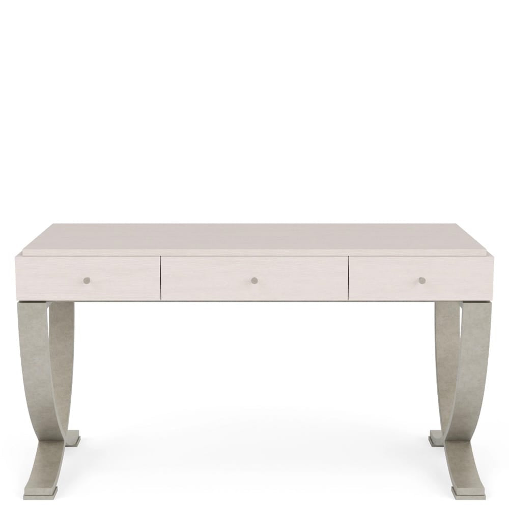 Riverside Furniture - Adeline - Writing Desk - Blanco - 11731 view 2
