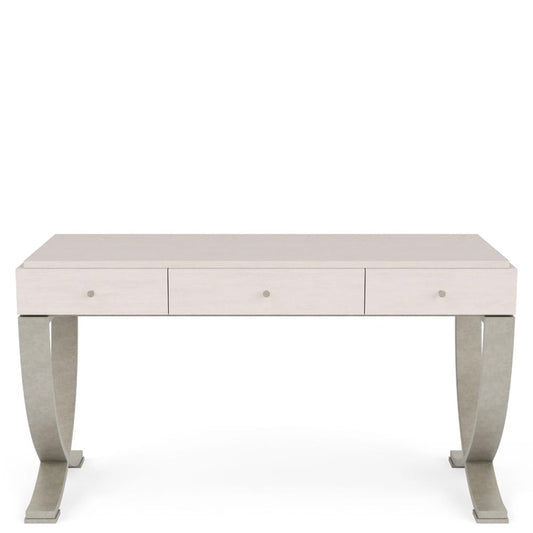 Riverside Furniture - Adeline - Writing Desk - Blanco - 11731 view 2