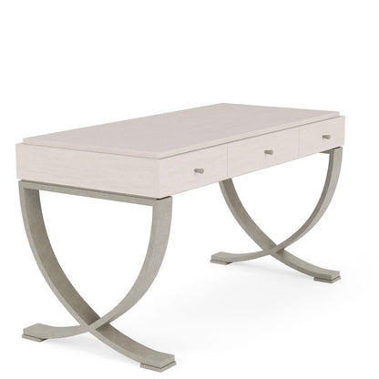 Riverside Furniture - Adeline - Writing Desk - Blanco - 11731 view 3