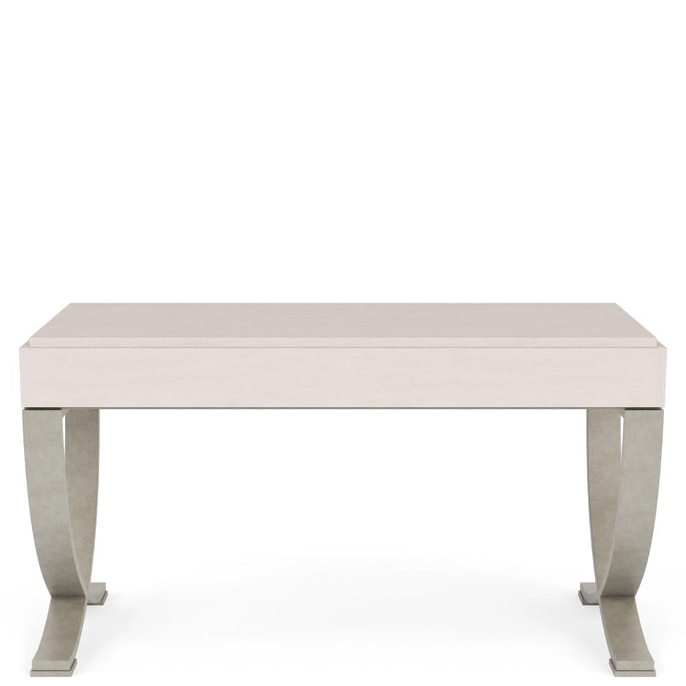 Riverside Furniture - Adeline - Writing Desk - Blanco - 11731 view 4