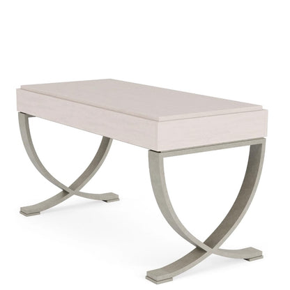 Riverside Furniture - Adeline - Writing Desk - Blanco - 11731 view 5
