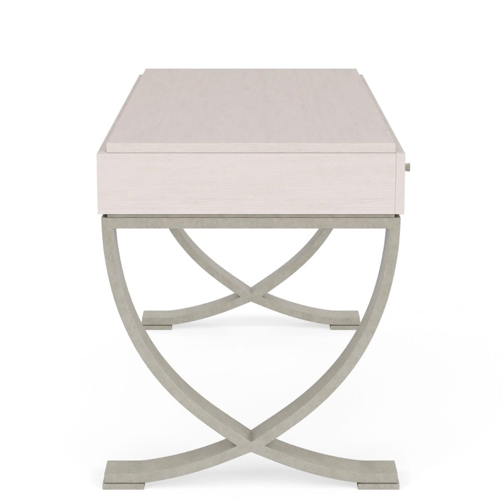 Riverside Furniture - Adeline - Writing Desk - Blanco - 11731 view 6