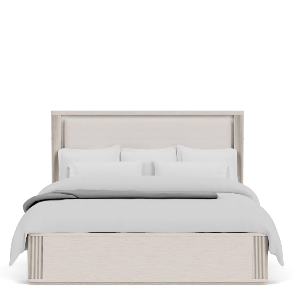 Riverside Furniture - Alexis - King Uph Storage Bed - Latte Essence view 2