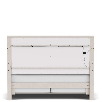Riverside Furniture - Alexis - King Uph Storage Bed - Latte Essence view 4