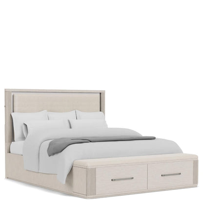 Riverside Furniture - Alexis - Queen Uph Storage Bed - Latte Essence view 1