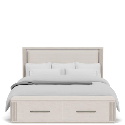 Riverside Furniture - Alexis - Queen Uph Storage Bed - Latte Essence view 2