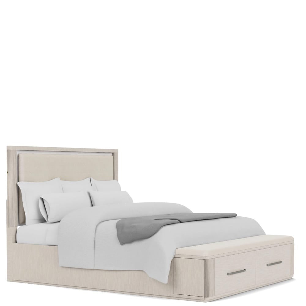 Riverside Furniture - Alexis - Queen Uph Storage Bed - Latte Essence view 3