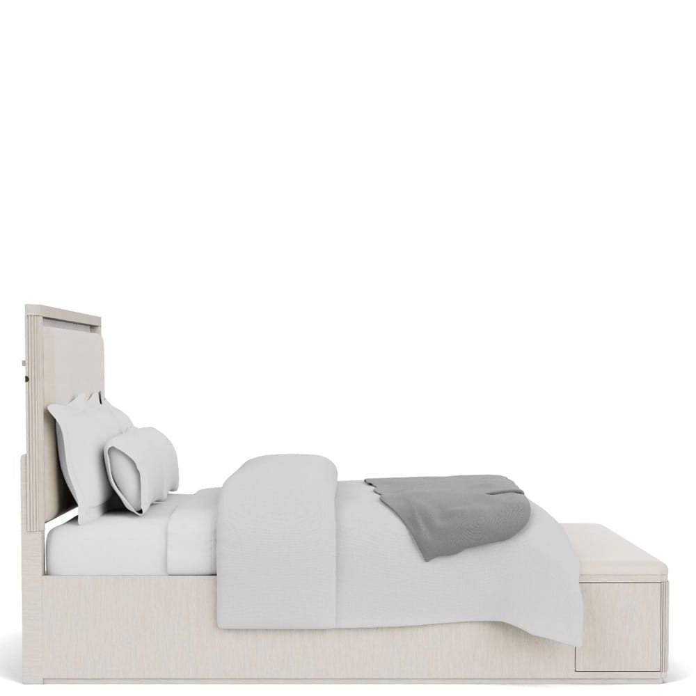 Riverside Furniture - Alexis - Queen Uph Storage Bed - Latte Essence view 4