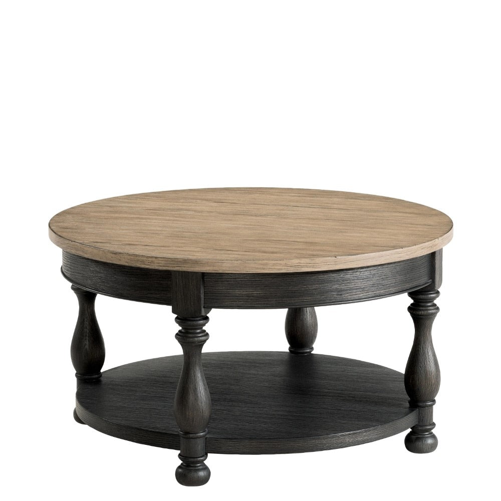Riverside Furniture - Barrington Two Tone Round Coffee Table - 32301 veiw 1