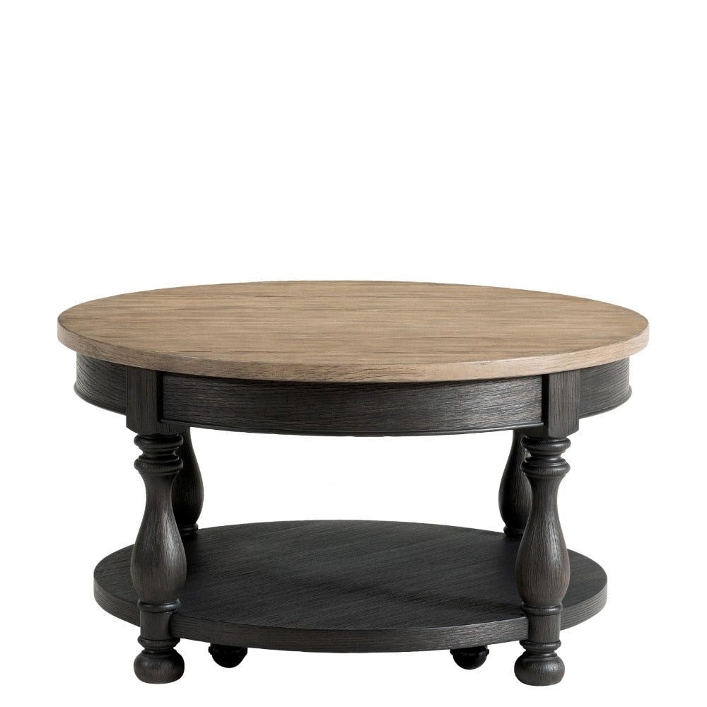 Riverside Furniture - Barrington Two Tone Round Coffee Table - 32301 veiw 2