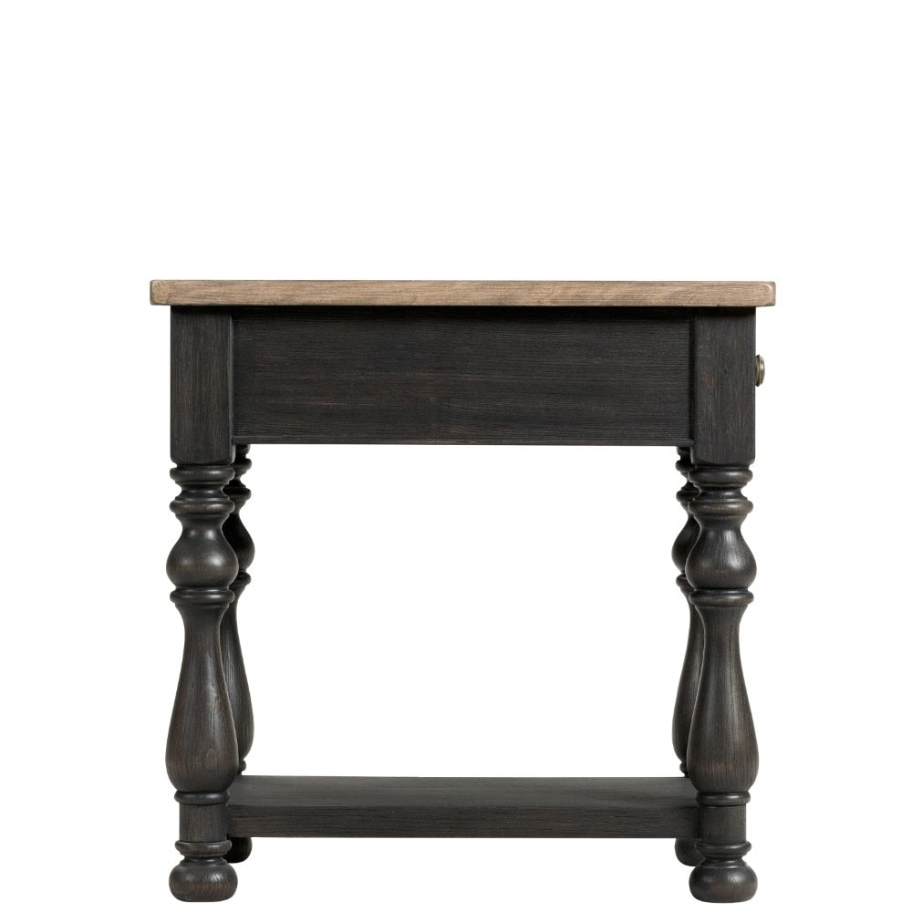 Riverside Furniture - Barrington Two Tone Side Table - 32309 veiw 2