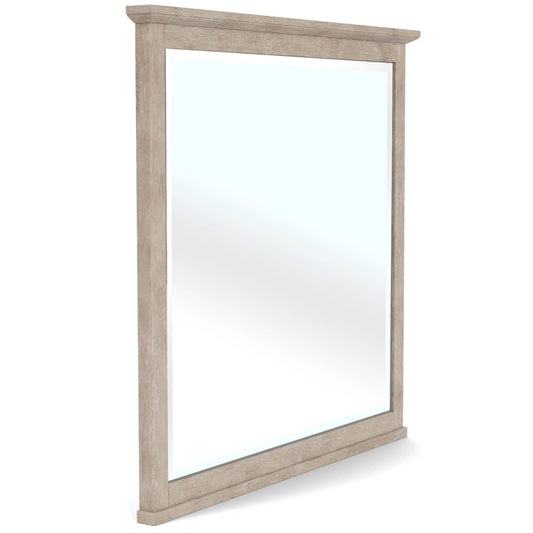 Riverside Furniture - Bennett - Dresser Mirror - Frosted Gray - 79261 view 2