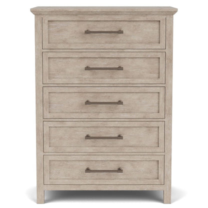Riverside Furniture - Bennett - Five Drawer Chest - Frosted Gray - 79265 view 2