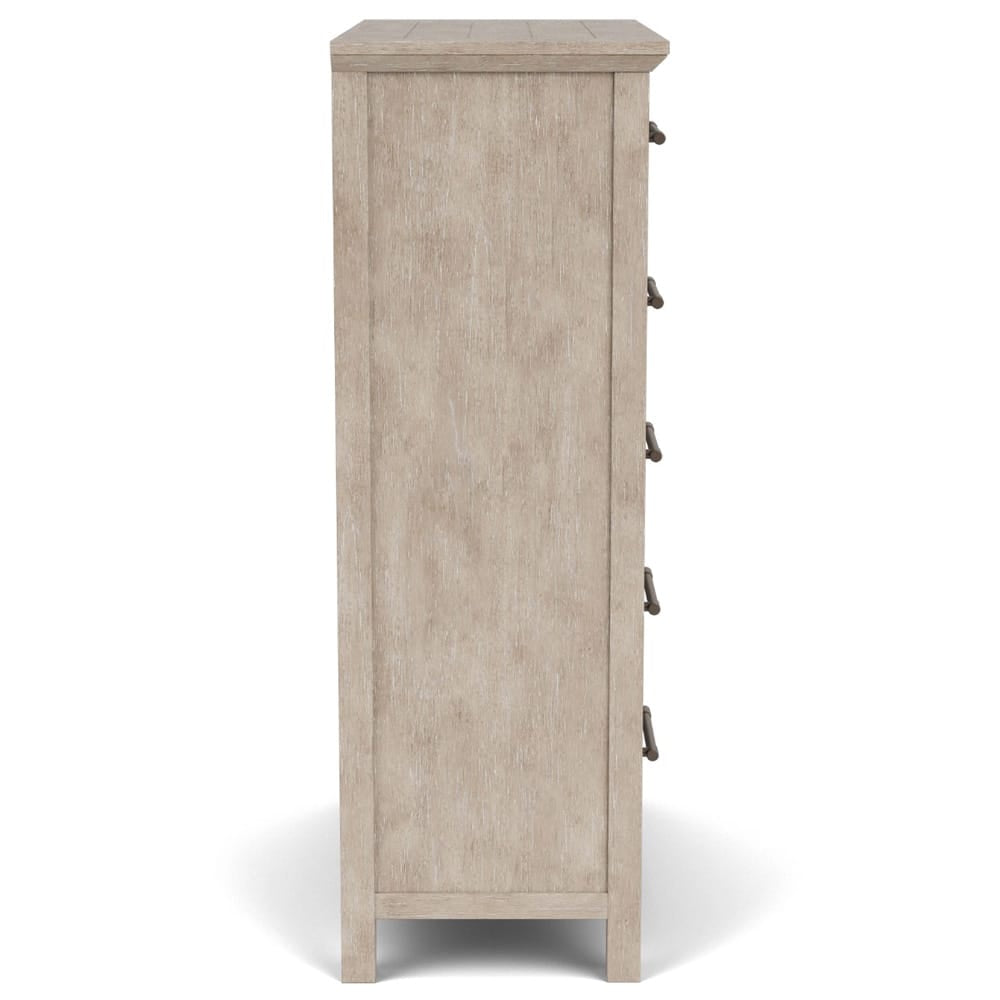 Riverside Furniture - Bennett - Five Drawer Chest - Frosted Gray - 79265 view 4