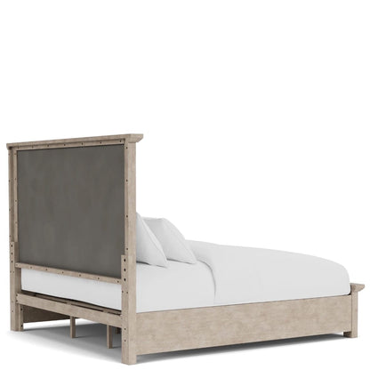 Riverside Furniture - Bennett - King Storage Bed - Frosted Gray view 5