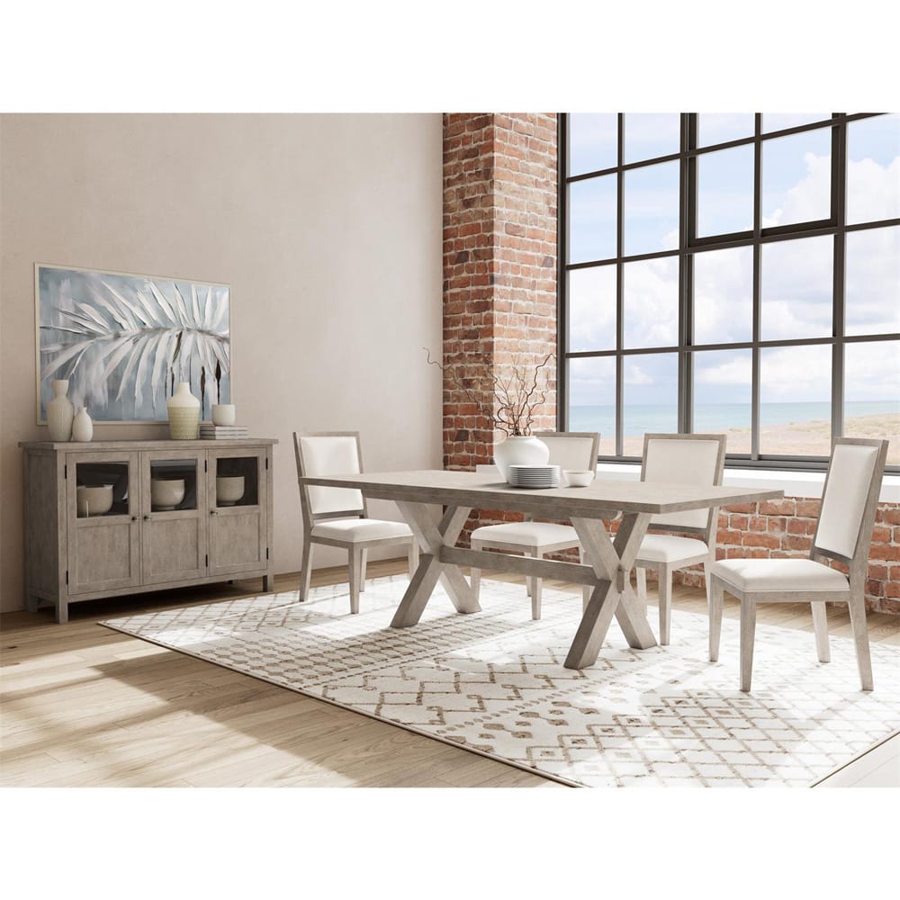 Riverside Furniture - Bennett - Rectangle Dining Table - Frosted Gray - 79250 view 8