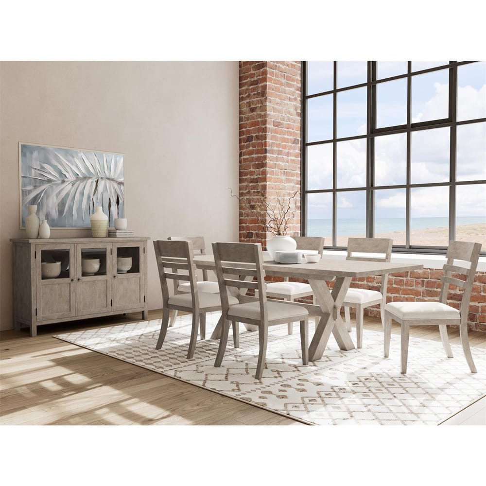Riverside Furniture - Bennett - Rectangle Dining Table - Frosted Gray - 79250 view 10