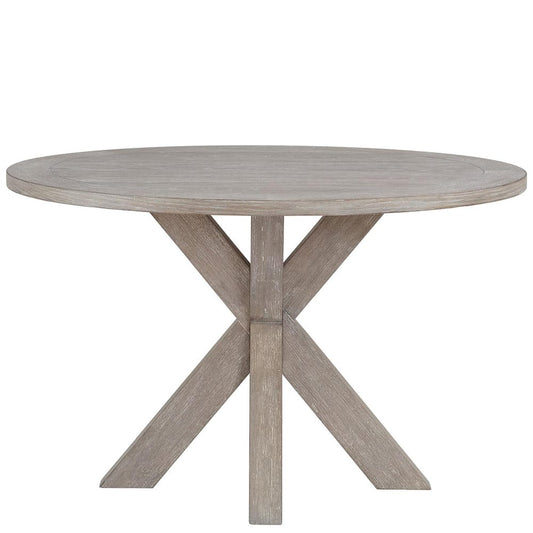Riverside Furniture - Bennett - Round Dining Table - Frosted Gray - 79252 view 1