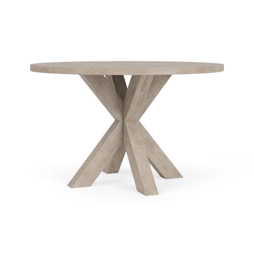 Riverside Furniture - Bennett - Round Dining Table - Frosted Gray - 79252 view 2