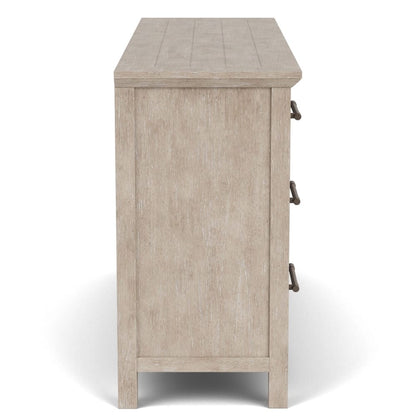 Riverside Furniture - Bennett - Six Drawer Dresser - Frosted Gray - 79260 view 4