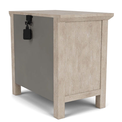 Riverside Furniture - Bennett - Three Drawer Nightstand - Frosted Gray - 79269 view 5