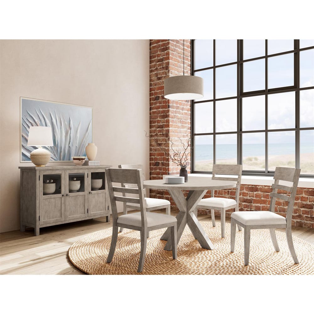 Riverside Furniture - Bennett - Wood Side Chair (Set of 2) - Frosted Gray - 79257 view 7