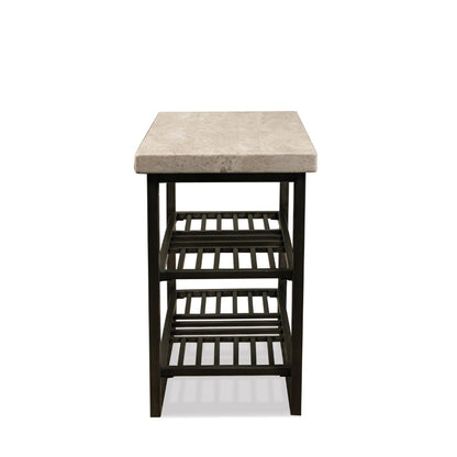 Riverside Furniture - Capri Chairside Table - 77712 veiw 2