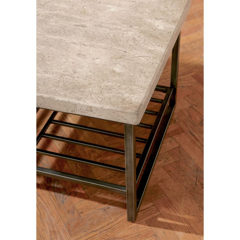 Riverside Furniture - Capri - Cocktail Table - Alabaster Travertine - 77702 view 5