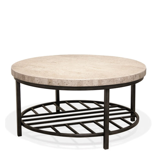 Riverside Furniture - Capri Round Coffee Table - 77701 veiw 1
