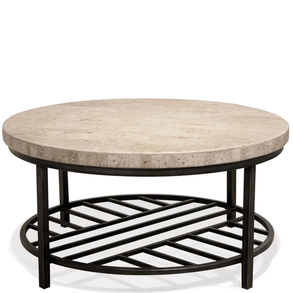 Riverside Furniture - Capri Round Coffee Table - 77701 veiw 2