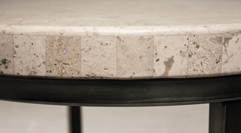 Riverside Furniture - Capri Round Side Table - 77708 veiw 3