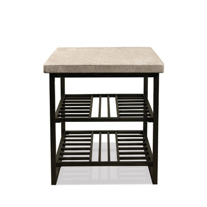 Riverside Furniture - Capri Side Table - 77709 veiw 2