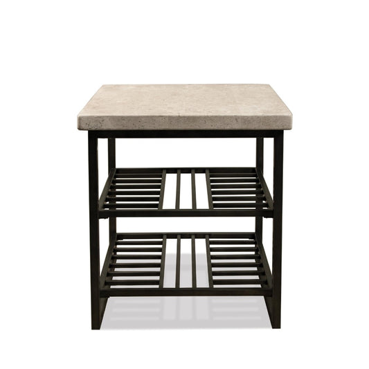 Riverside Furniture - Capri Side Table - 77709 veiw 2