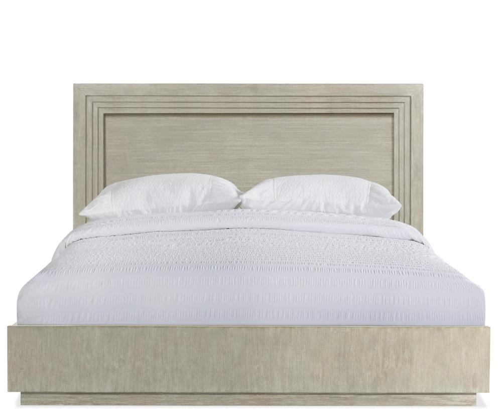 Riverside Furniture - Cascade King Illuminated Panel Bed view 1