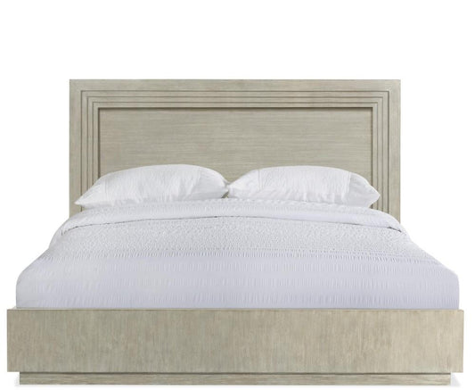 Riverside Furniture - Cascade King Illuminated Panel Bed view 1