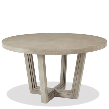 Riverside Furniture - Cascade Round Dining Table - 73450_73451 veiw 1
