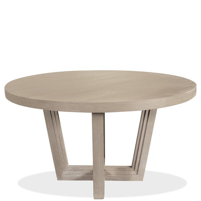 Riverside Furniture - Cascade Round Dining Table - 73450_73451 veiw 2