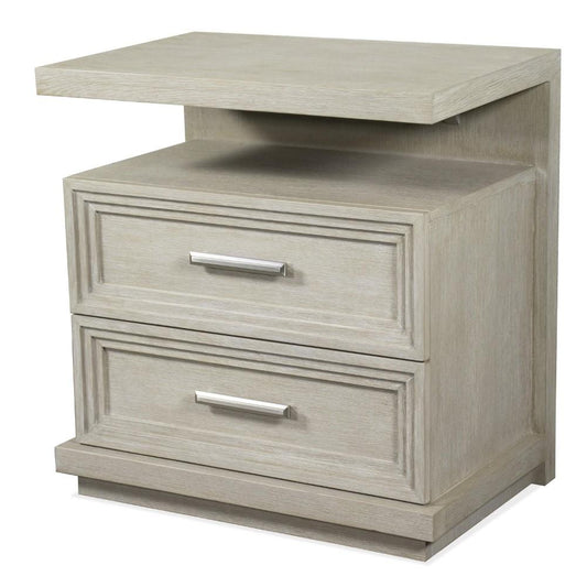 Riverside Furniture - Cascade Two Drawer Nightstand - 73499 veiw 1
